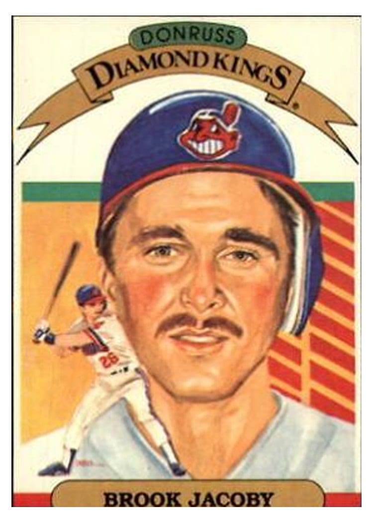 1987 Donruss Brook Jacoby #8 card