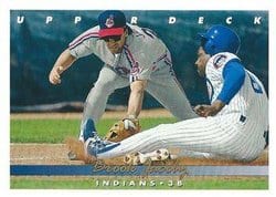 1993 Upper Deck Base Set Brook Jacoby #200 card