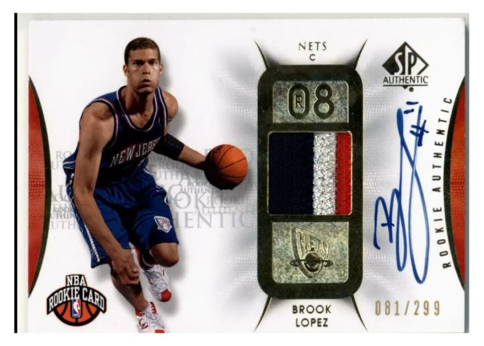 Brook Lopez, 2008 SP Authentic