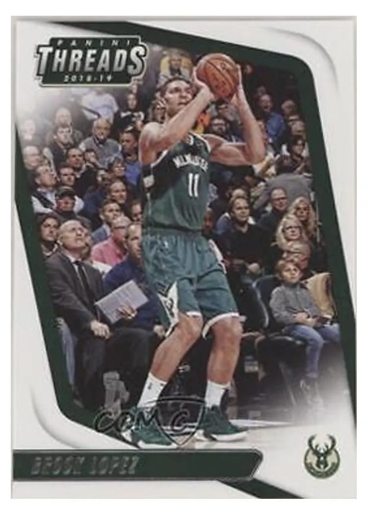 2018 Panini Threads Brook Lopez #8 card