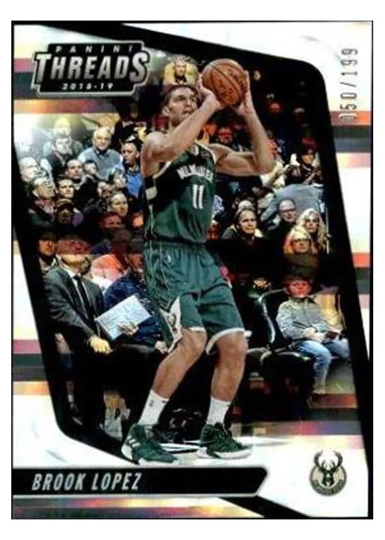 2018 Panini Threads Brook Lopez #8 card