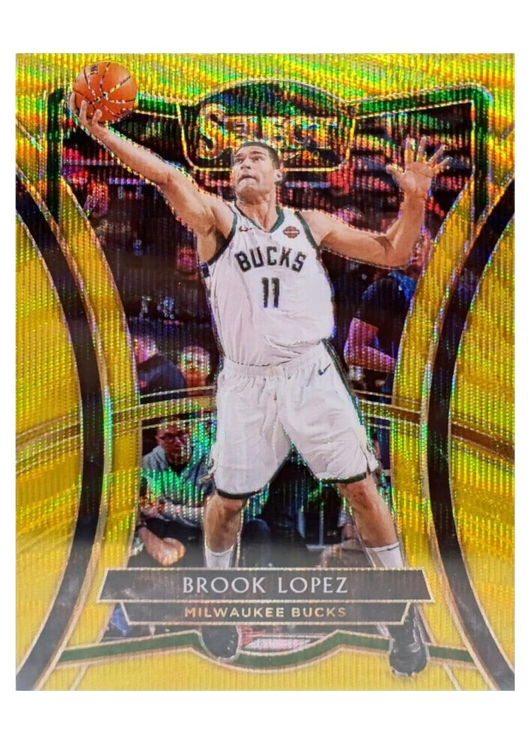 2019-20 Panini Select Base Set Brook Lopez #124 card