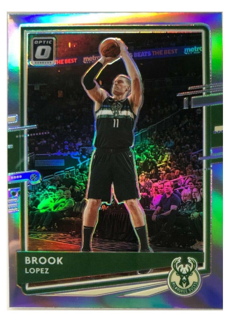2020-21 Donruss Optic Base Set Brook Lopez Holo #31 card