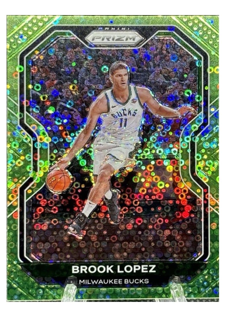 2020-21 Panini Prizm Base Set Brook Lopez #29 card