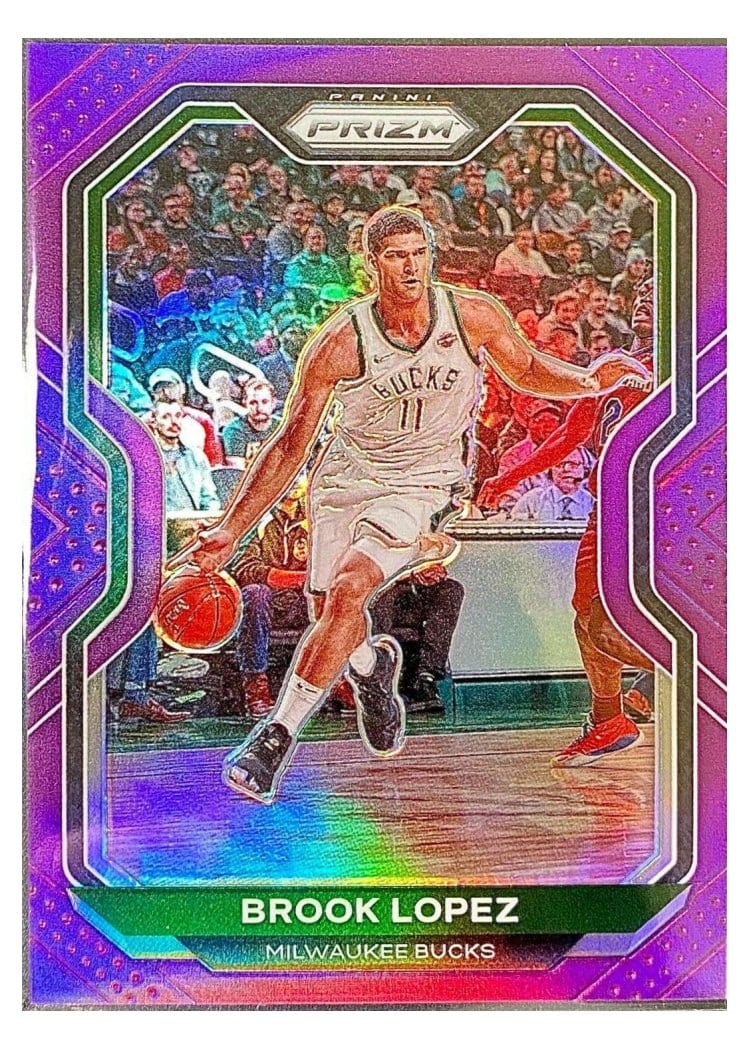 2020-21 Panini Prizm Base Set Brook Lopez #29 card