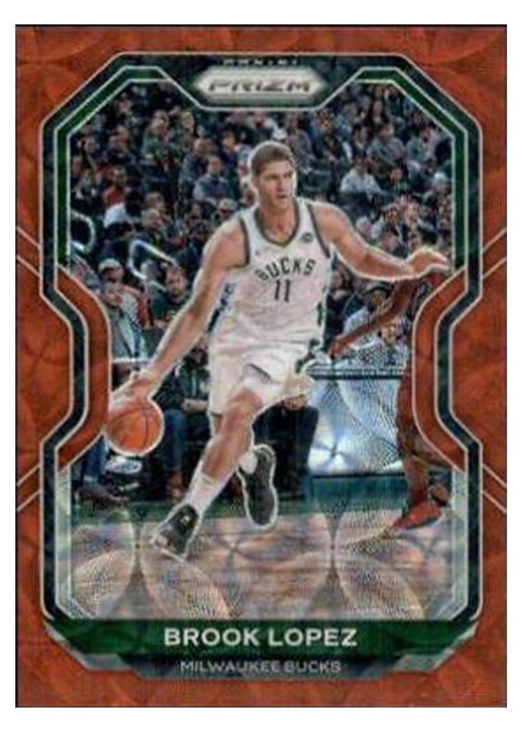 2020-21 Panini Prizm Base Set Brook Lopez #29 card