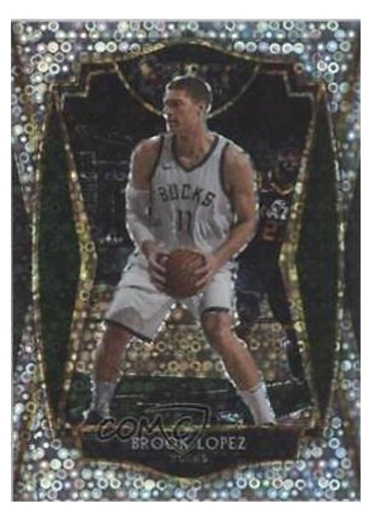 2020-21 Panini Select Base Set Brook Lopez Disco Prizm #152 card