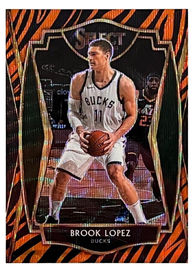 2020-21 Panini Select Base Set Brook Lopez #152 card