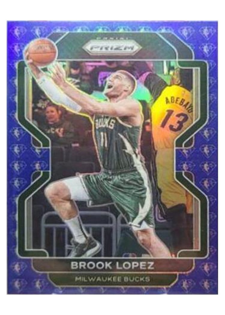 2021-22 Panini Prizm Base Set Brook Lopez #134 card
