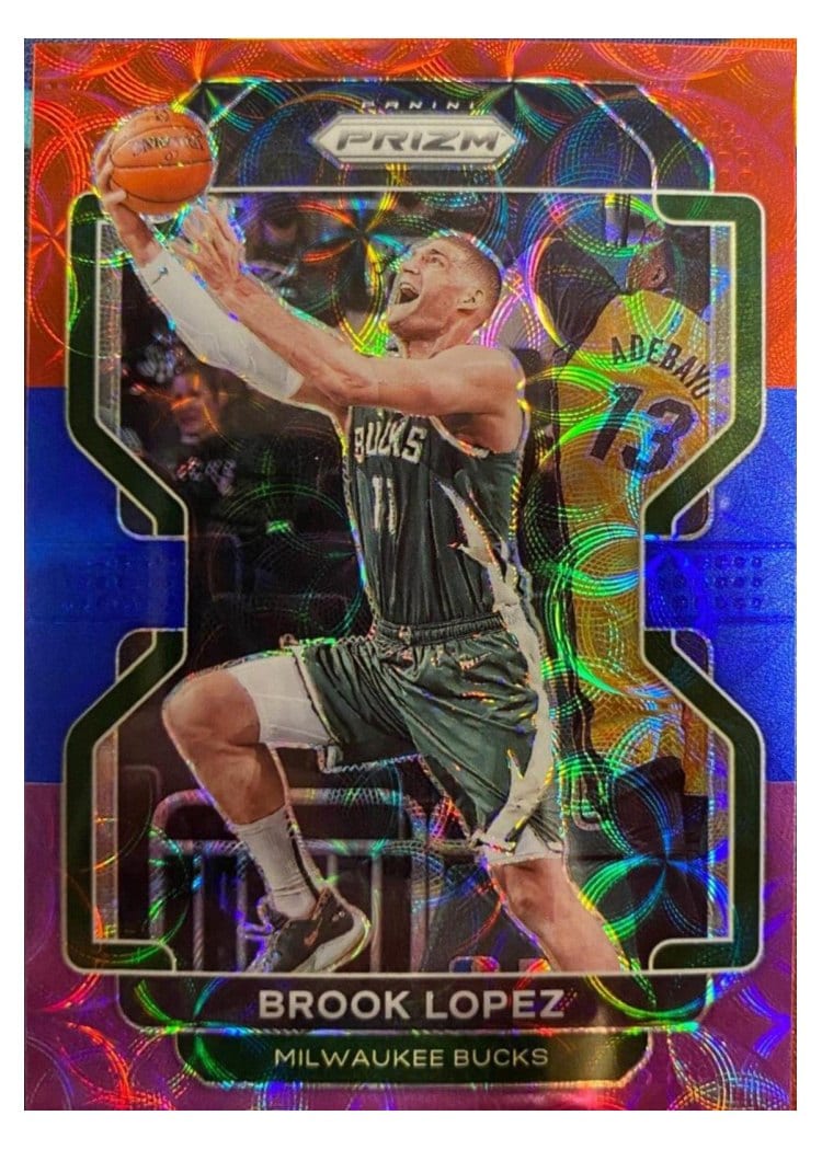 2021-22 Panini Prizm Base Set Brook Lopez #134 card
