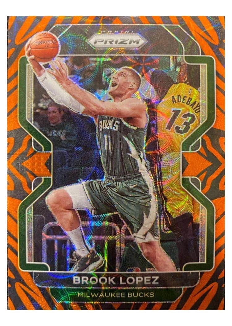 2021-22 Panini Prizm Base Set Brook Lopez #134 card