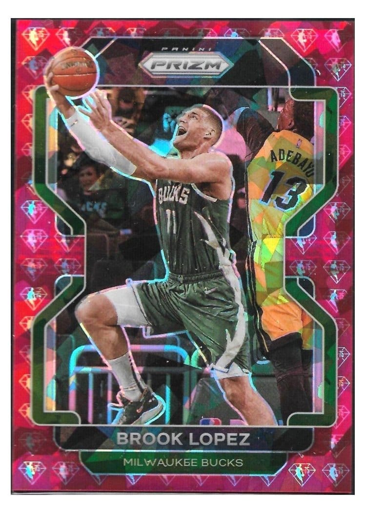 2021-22 Panini Prizm Base Set Brook Lopez #134 card