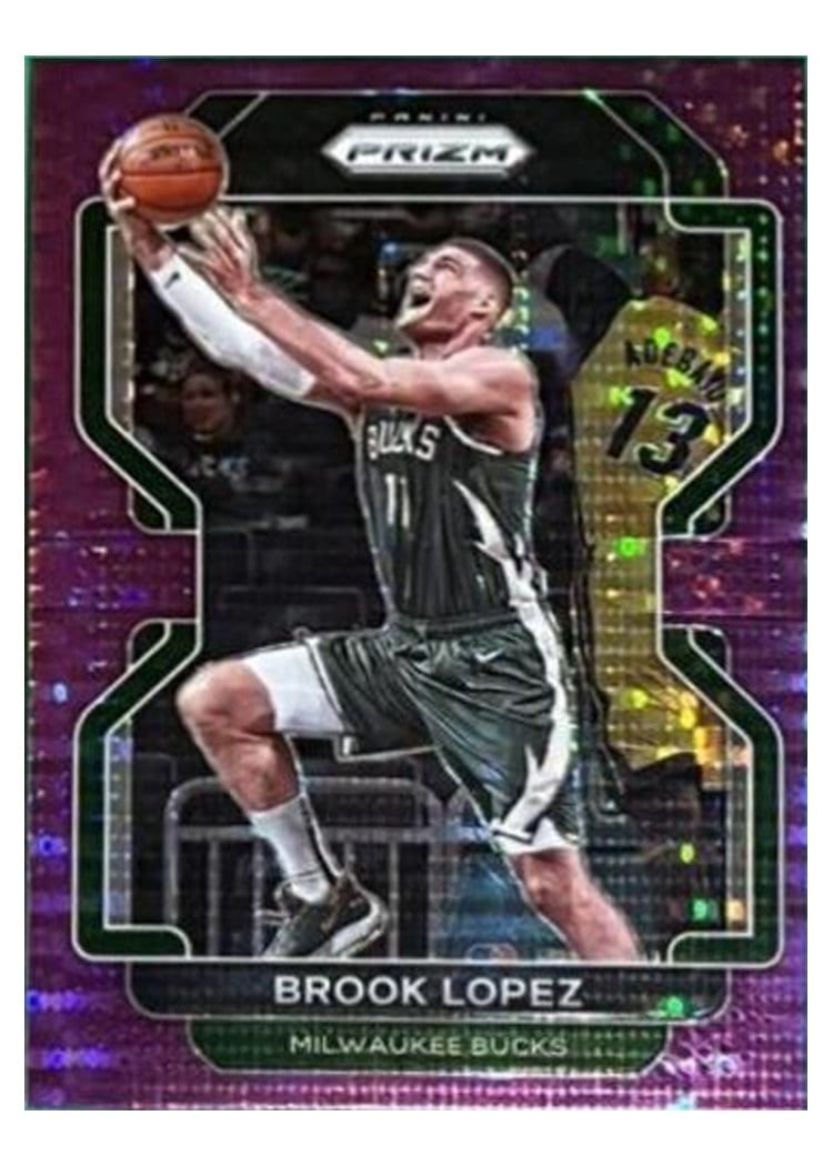2021-22 Panini Prizm Base Set Brook Lopez #134 card