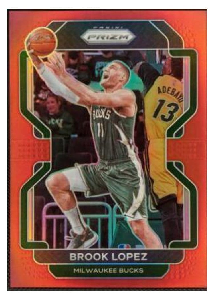 2021-22 Panini Prizm Base Set Brook Lopez #134 card