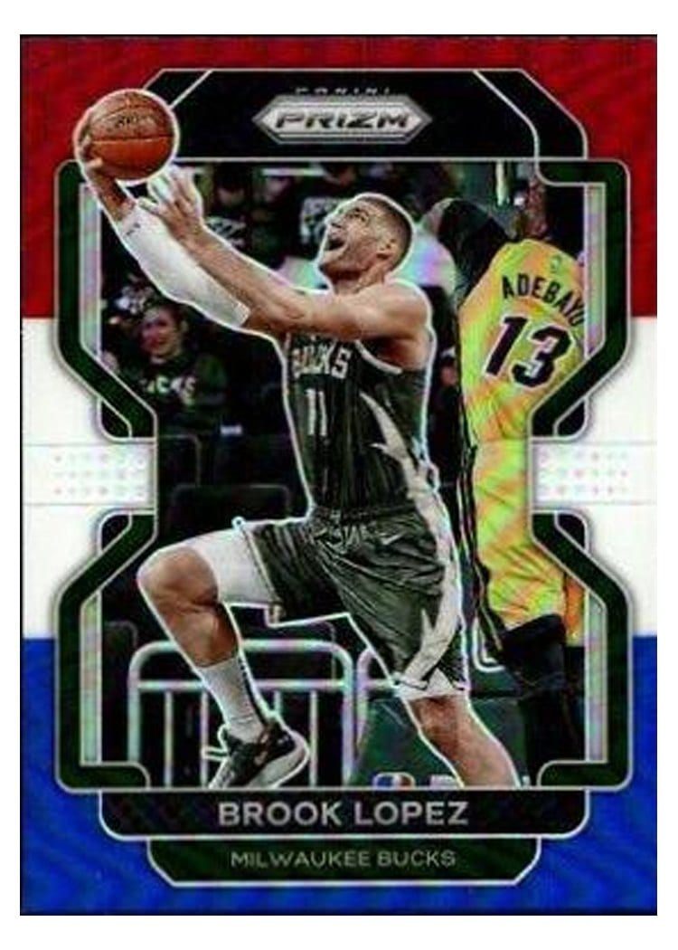 2021-22 Panini Prizm Base Set Brook Lopez #134 card