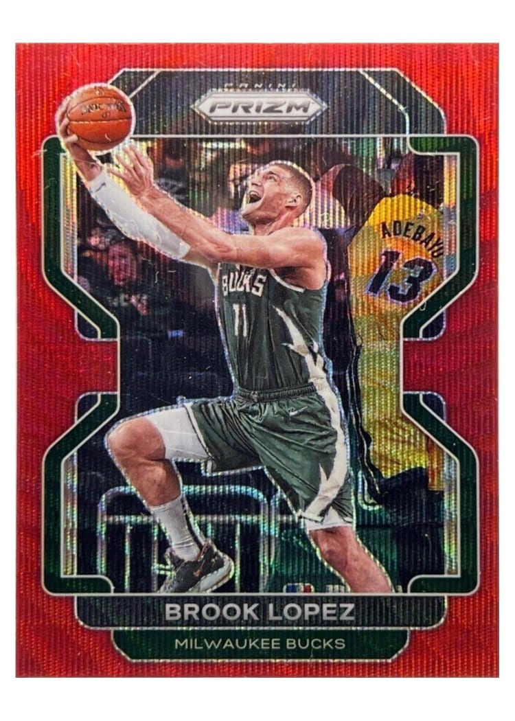 2021-22 Panini Prizm Base Set Brook Lopez #134 card