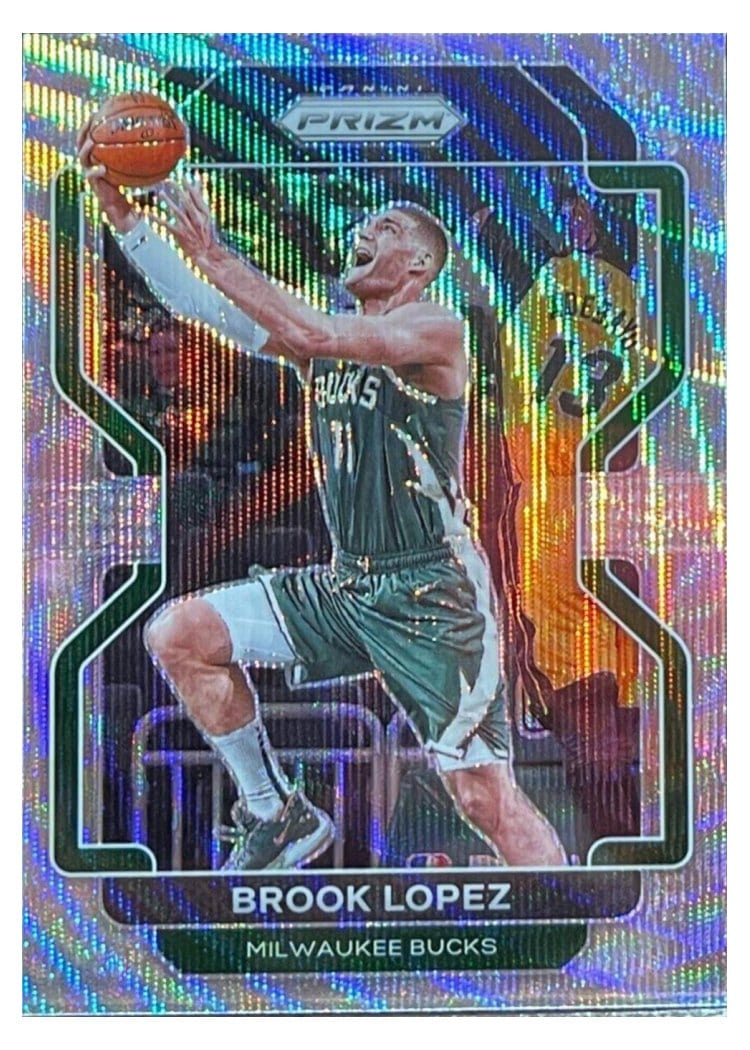 2021-22 Panini Prizm Base Set Brook Lopez #134 card