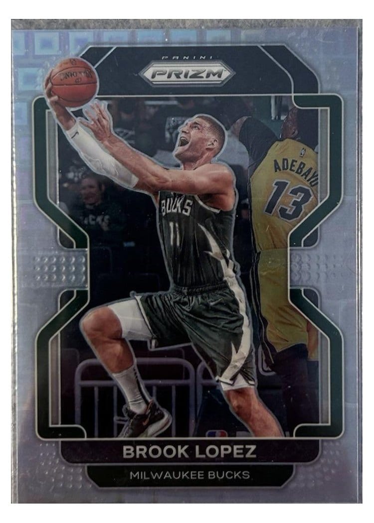 2021-22 Panini Prizm Base Set Brook Lopez #134 card