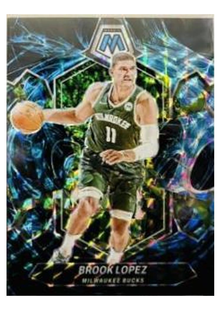 2023-24 Panini Mosaic Base Set Brook Lopez #112 card