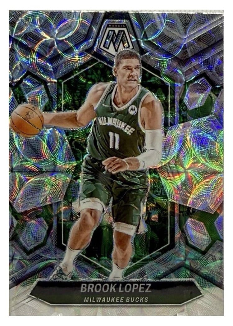 2023-24 Panini Mosaic Base Set Brook Lopez #112 card
