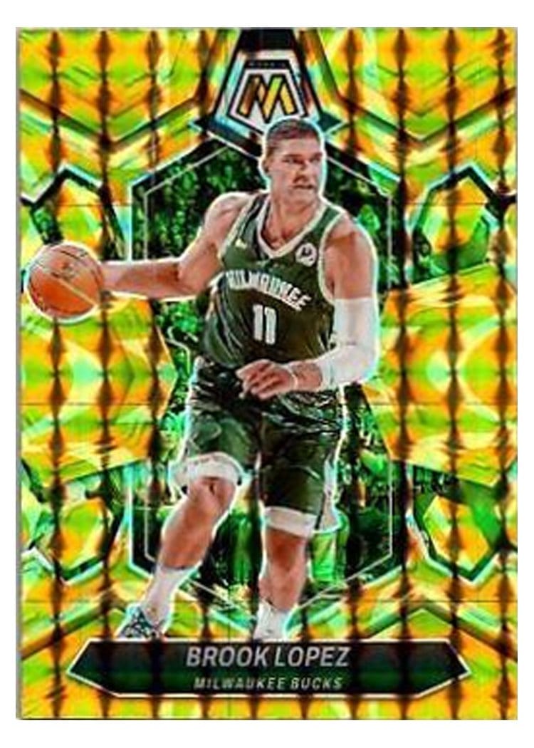 2023-24 Panini Mosaic Base Set Brook Lopez #112 card