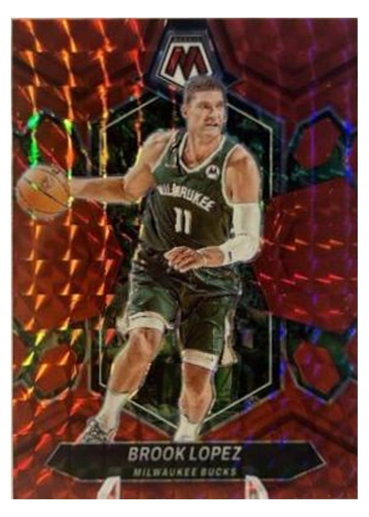 2023-24 Panini Mosaic Base Set Brook Lopez #112 card