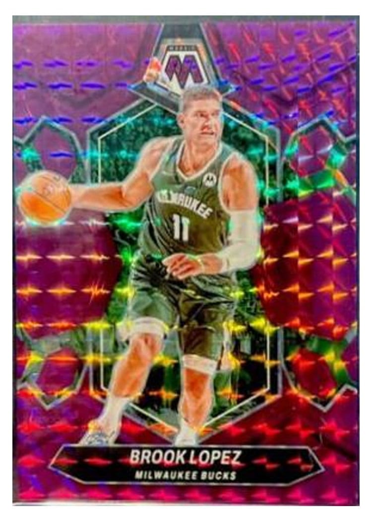 2023-24 Panini Mosaic Base Set Brook Lopez #112 card