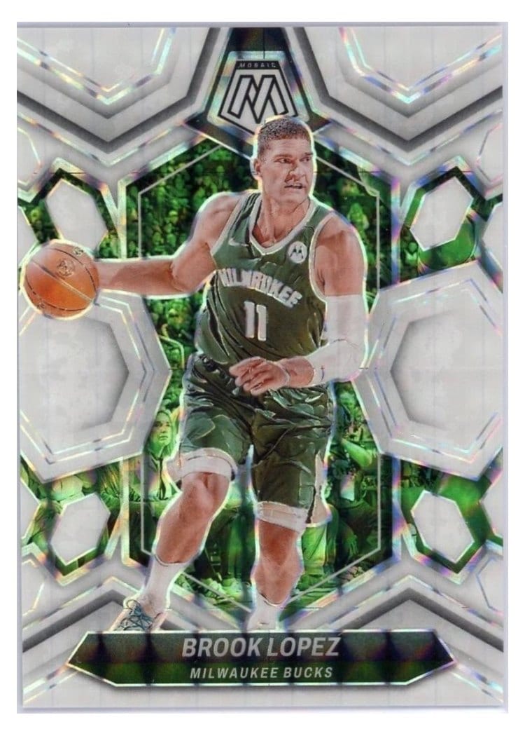 2023-24 Panini Mosaic Base Set Brook Lopez #112 card