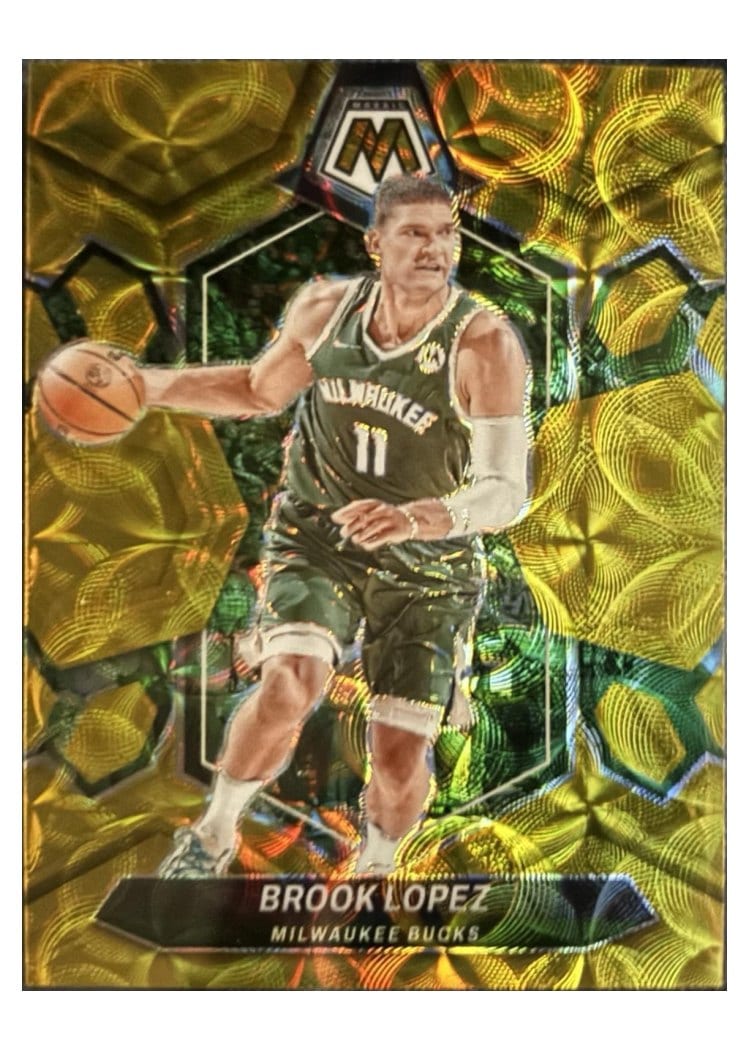 2023-24 Panini Mosaic Base Set Brook Lopez #112 card