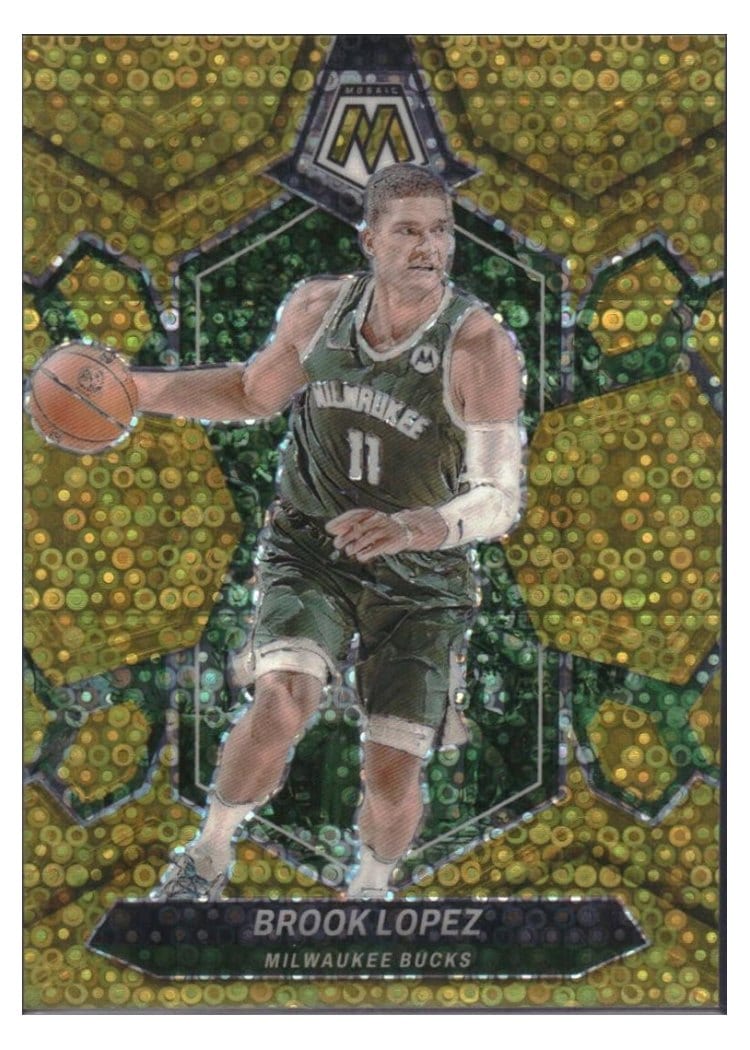 2023-24 Panini Mosaic Base Set Brook Lopez #112 card