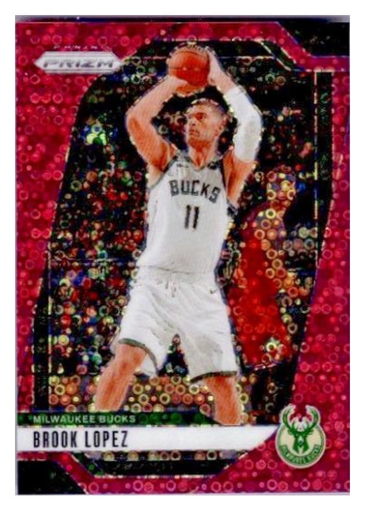 2024-25 Panini Prizm Base Set Brook Lopez Fast Break Pink #74 card