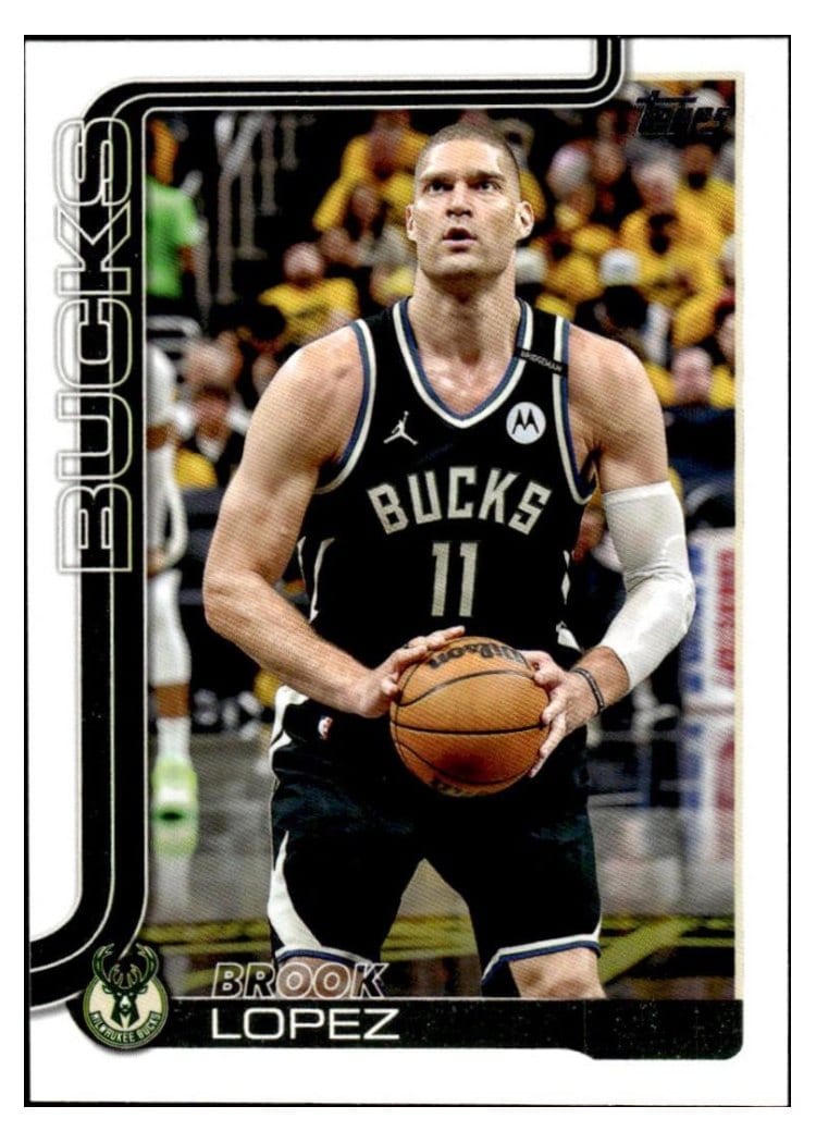 2025-26 Topps Base Set Brook Lopez First #58 card