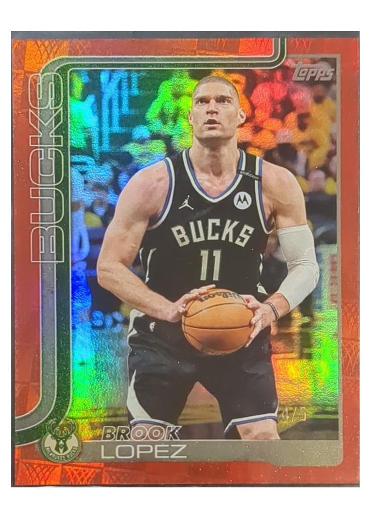 2025-26 Topps Base Set Brook Lopez #58 card