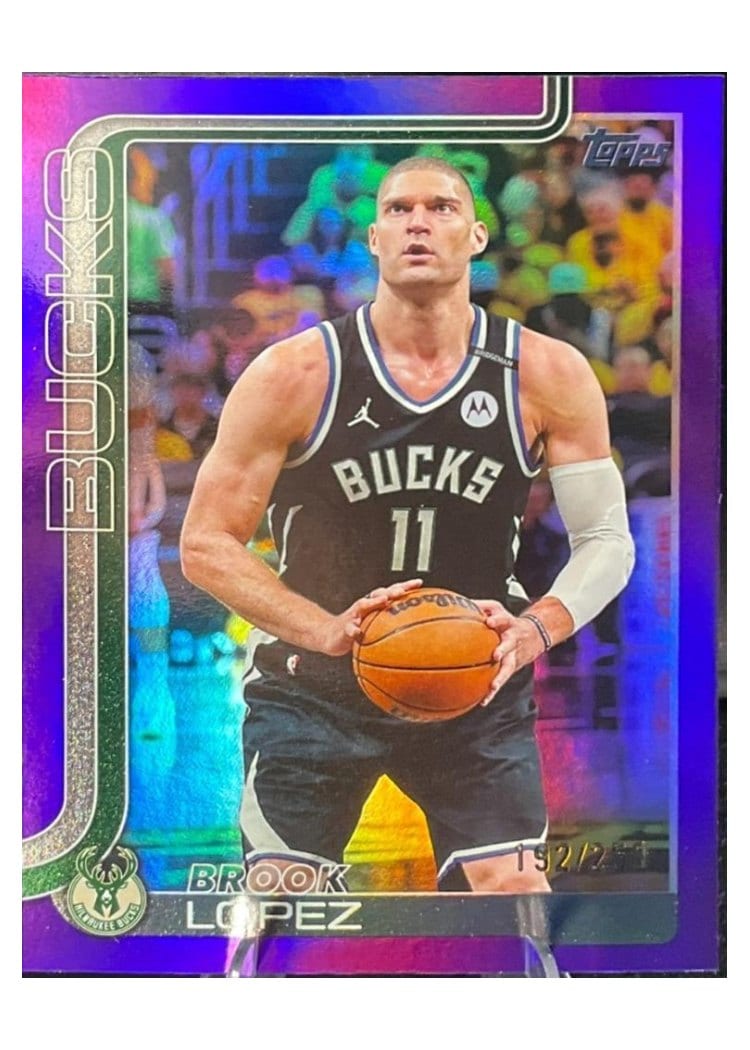 2025-26 Topps Base Set Brook Lopez #58 card
