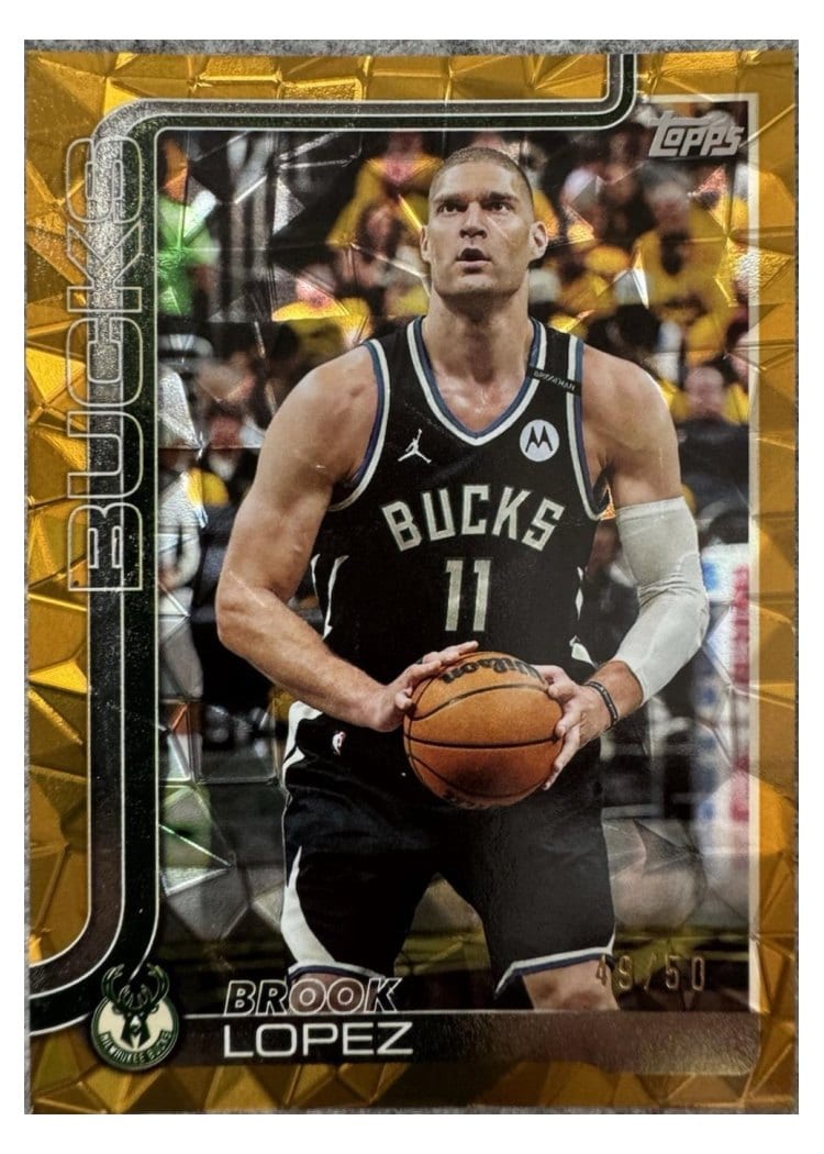 2025-26 Topps Base Set Brook Lopez #58 card