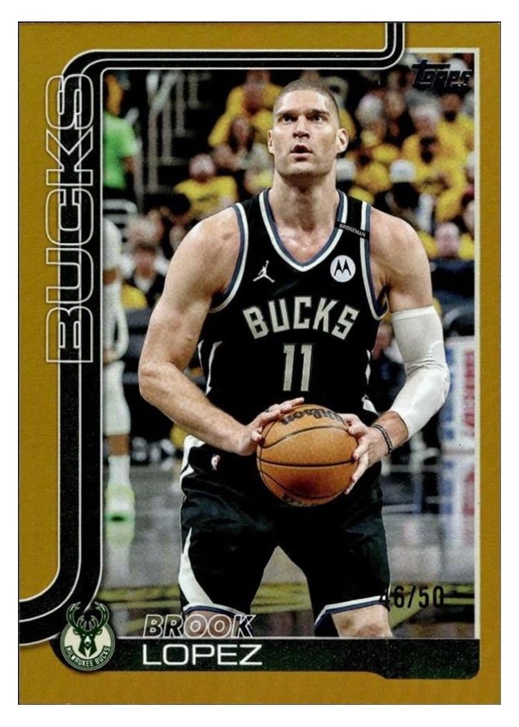 2025-26 Topps Base Set Brook Lopez #58 card