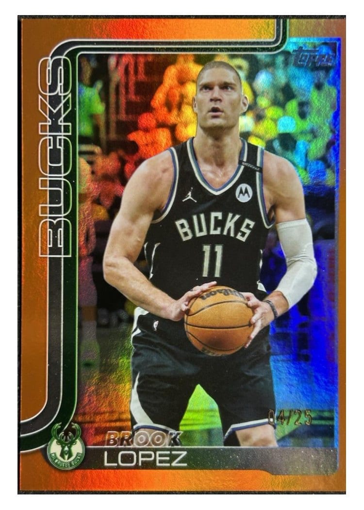 2025-26 Topps Base Set Brook Lopez #58 card