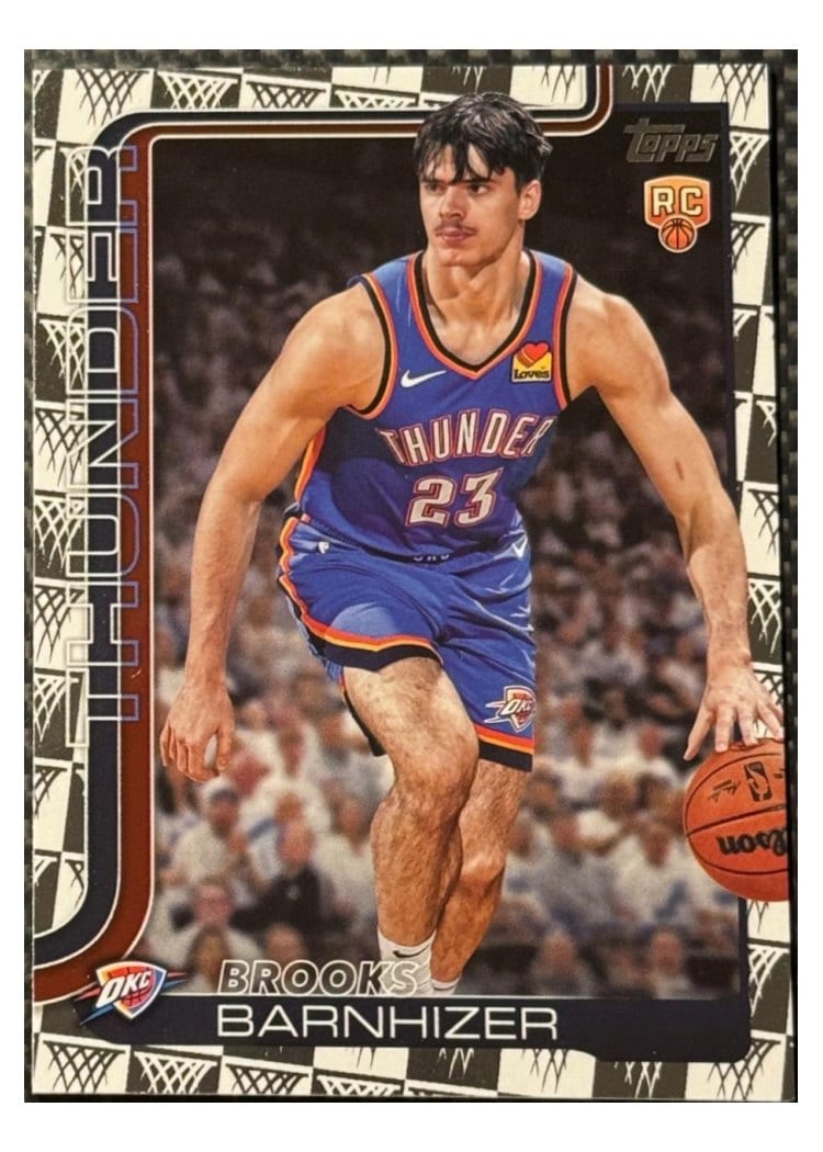 2025-26 Topps Base Set Brooks Barnhizer #245 card