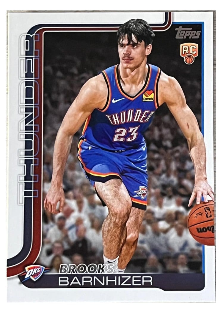 2025-26 Topps Base Set Brooks Barnhizer #245 card