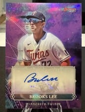 Brooks Lee 2023 Bowman's Best Astral Projections Autographs card