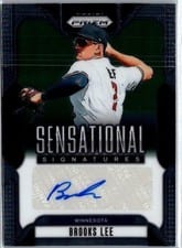 2025 Panini Prizm Sensational Signatures Brooks Lee #SS-BL