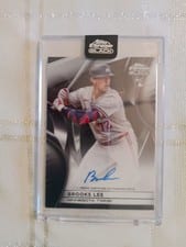 2025 Topps Chrome Black Autographs Brooks Lee #CBA-BL card