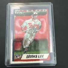 2025 Topps Shoebox Treasures First Light Rookies - 1990 Redux Brooks Lee #FL-2 card