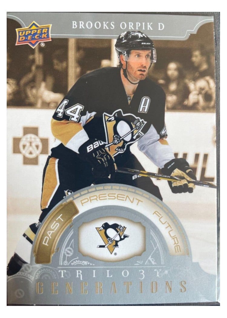 2022-23 Upper Deck Trilogy Generations Brooks Orpik #TG-15A card
