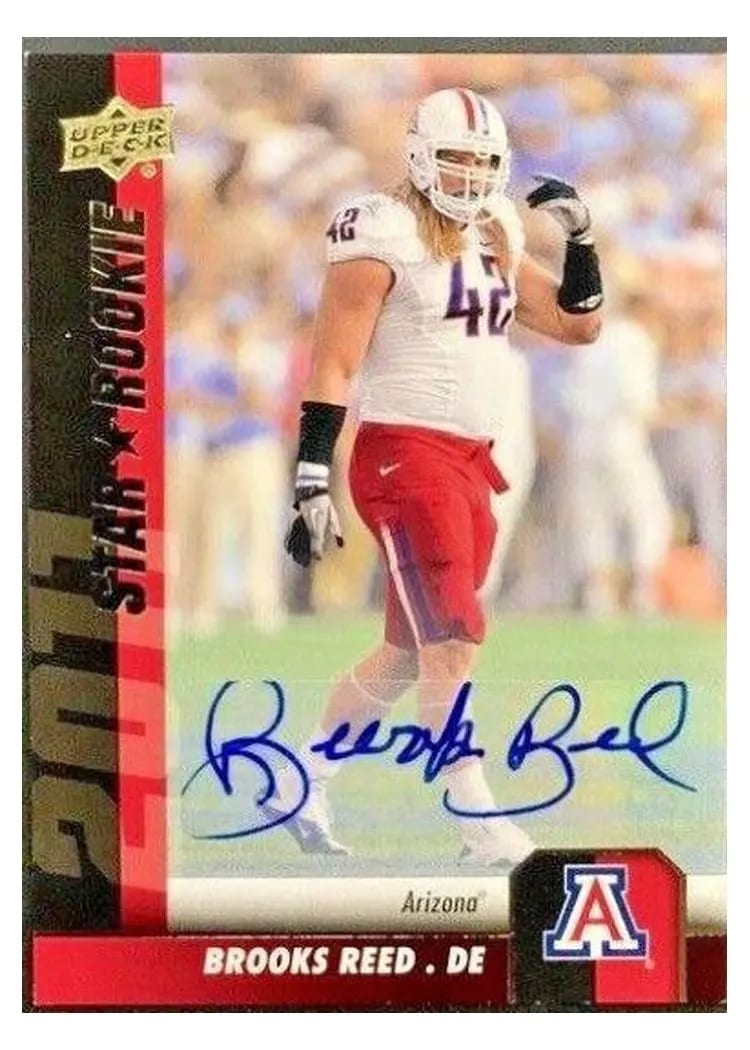 2011 Upper Deck Brooks Reed #114 card