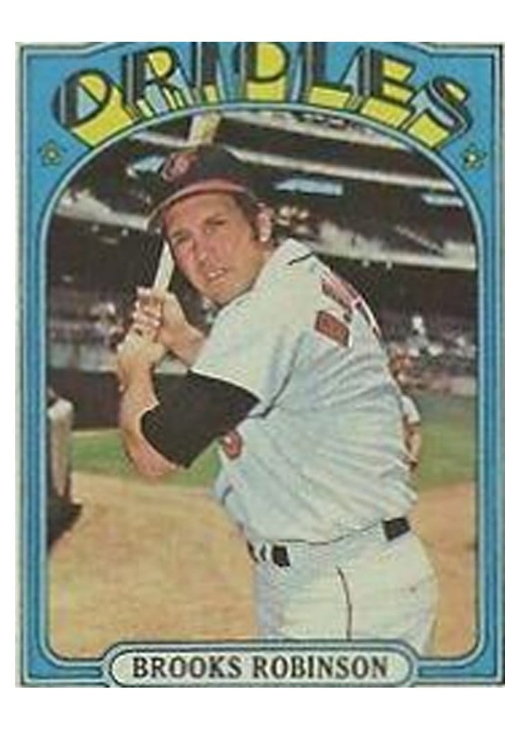1972 Topps Brooks Robinson #550 card