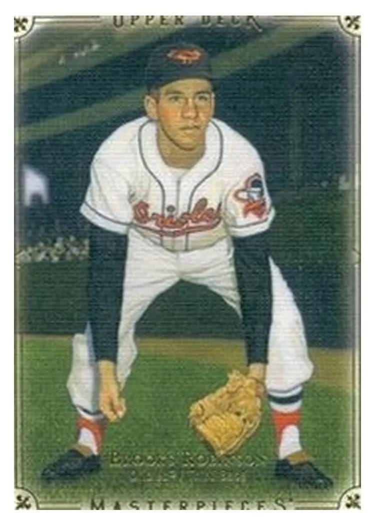 2008 Upper Deck Masterpieces Brooks Robinson #9 card