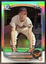 2025 Bowman Chrome Retrofractor Brooks Robinson #BCP-151