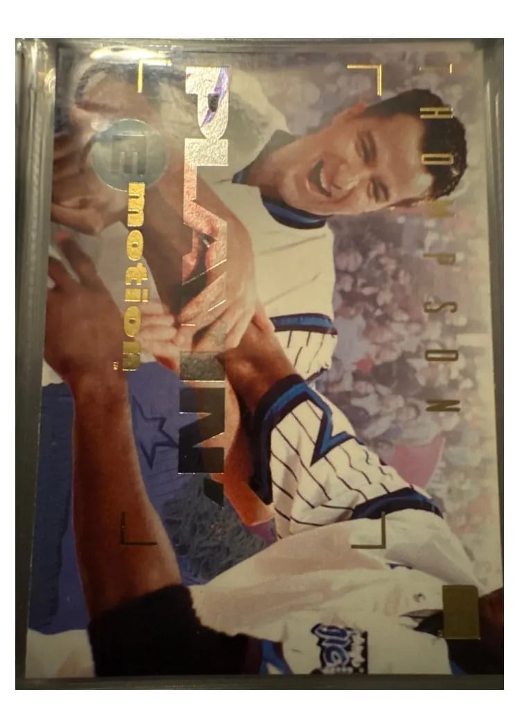 1994 E Motion Brooks Thompson #71 card