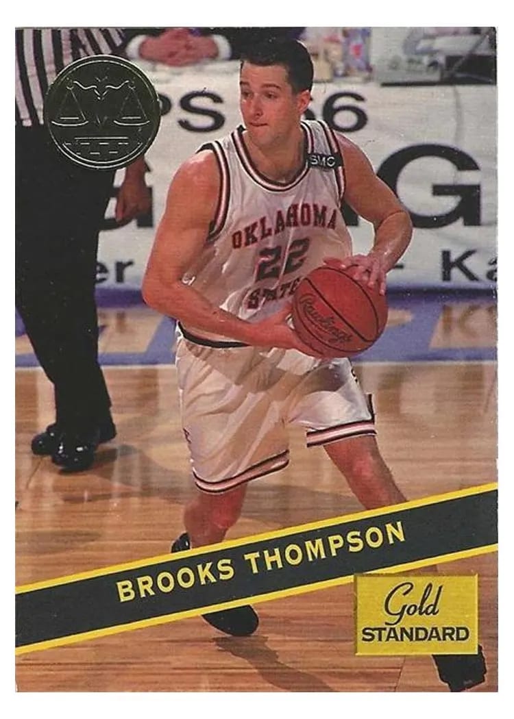 1994 Signature Rookies Gold Standard Brooks Thompson #20 card